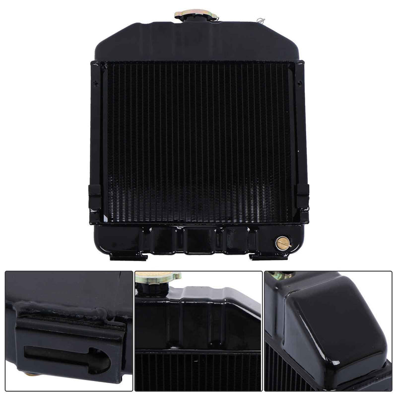 DURAFORCE Radiator For Kubota B6100 B7100 B6100HST-E & B7100HST-DT 15553-72060 Aluminum