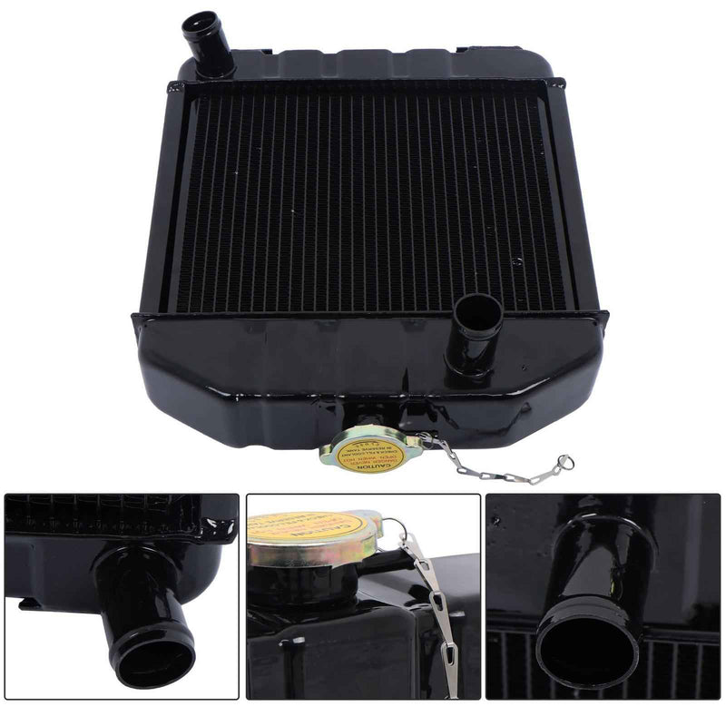 DURAFORCE Radiator For Kubota B6100 B7100 B6100HST-E & B7100HST-DT 15553-72060 Aluminum