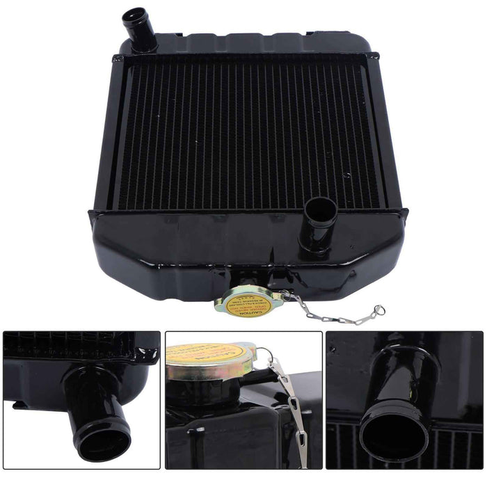 DURAFORCE Radiator For Kubota B6100 B7100 B6100HST-E & B7100HST-DT 15553-72060 Aluminum