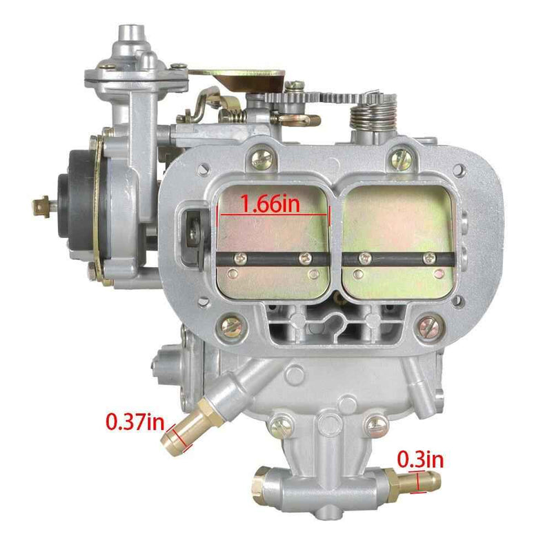 DURAFORCE For Fiat Renault Ford Vw 4c 38x38 2 Barrel 38/38 Dgev Universal Carburetor