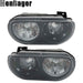 DURAFORCE For 2008-2012 2013 2014 Dodge Challenger Left&Right Side Halogen Headlights Assy