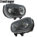 DURAFORCE For 2008-2012 2013 2014 Dodge Challenger Left&Right Side Halogen Headlights Assy