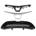 DURAFORCE Front Bumper Hood Upper&Lower Grille Mesh Grill For 17-19 Toyota Corolla SE XSE