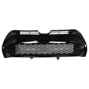DURAFORCE Front Bumper Hood Upper&Lower Grille Mesh Grill For 17-19 Toyota Corolla SE XSE