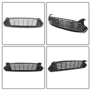 DURAFORCE For 2013-2016 Ford Fusion Upper+Lower Grille Set&Fog Light Set Horizontal Billet