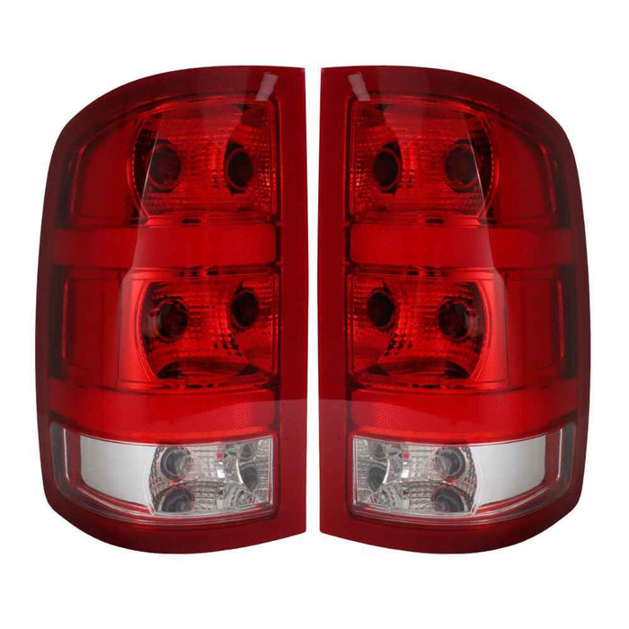 DURAFORCE Left&Right Tail Lamp For 2007-2013 GMC Sierra 1500 2500 Assembly Tail Light Pair
