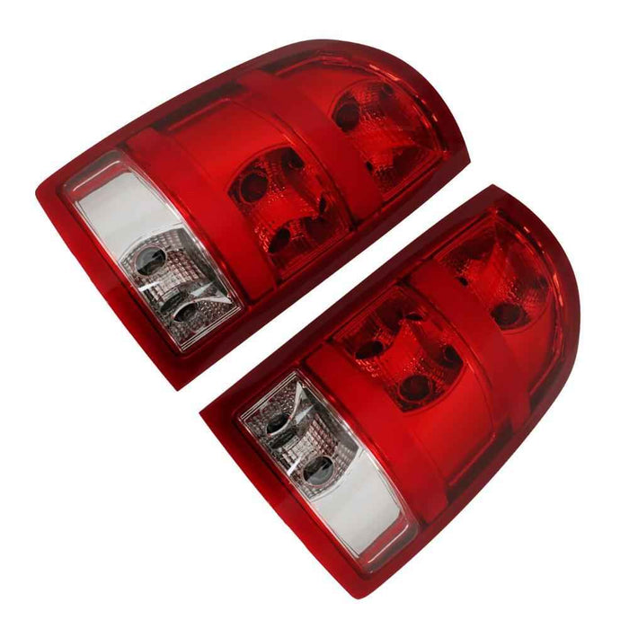 DURAFORCE Left&Right Tail Lamp For 2007-2013 GMC Sierra 1500 2500 Assembly Tail Light Pair