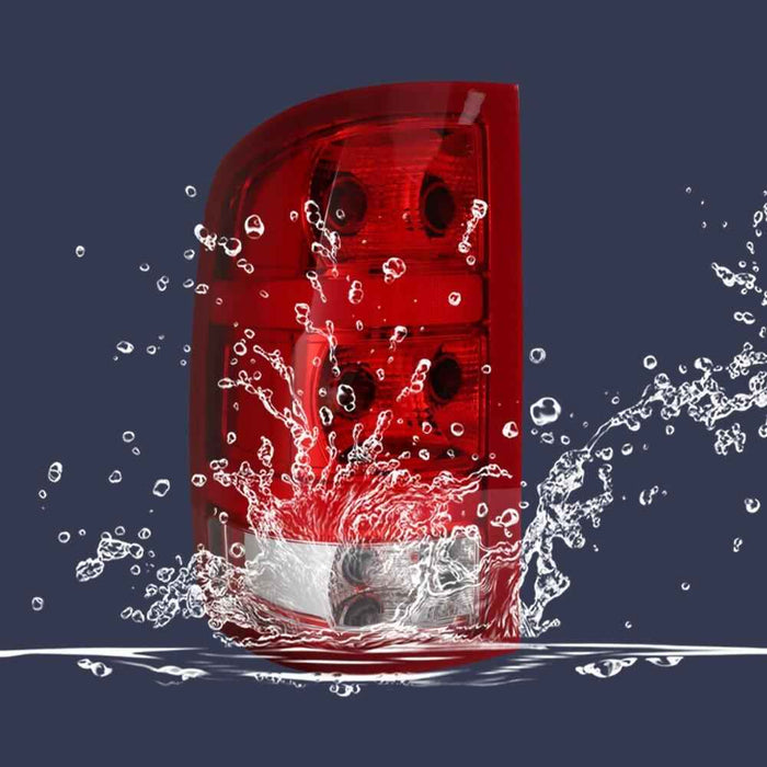 DURAFORCE Left&Right Tail Lamp For 2007-2013 GMC Sierra 1500 2500 Assembly Tail Light Pair