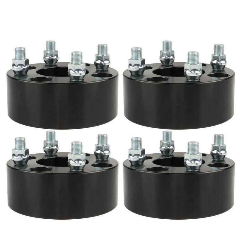 DURAFORCE 4× 2" 4x4 Wheel Spacers Adapters For EZ GO Club Car Golf Cart 1/2"x20 Studs