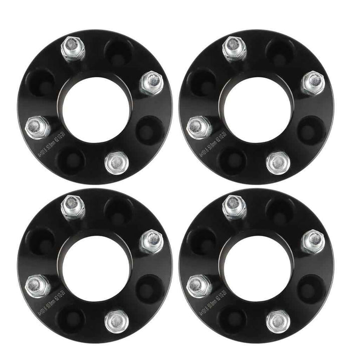 DURAFORCE 4× 2" 4x4 Wheel Spacers Adapters For EZ GO Club Car Golf Cart 1/2"x20 Studs