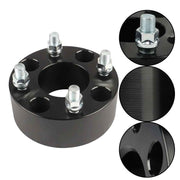 DURAFORCE 4× 2" 4x4 Wheel Spacers Adapters For EZ GO Club Car Golf Cart 1/2"x20 Studs