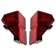 DURAFORCE For 18-21 Polaris Ranger 1000 XP Crew Pair Red Left & Right Tail Lights 2413766