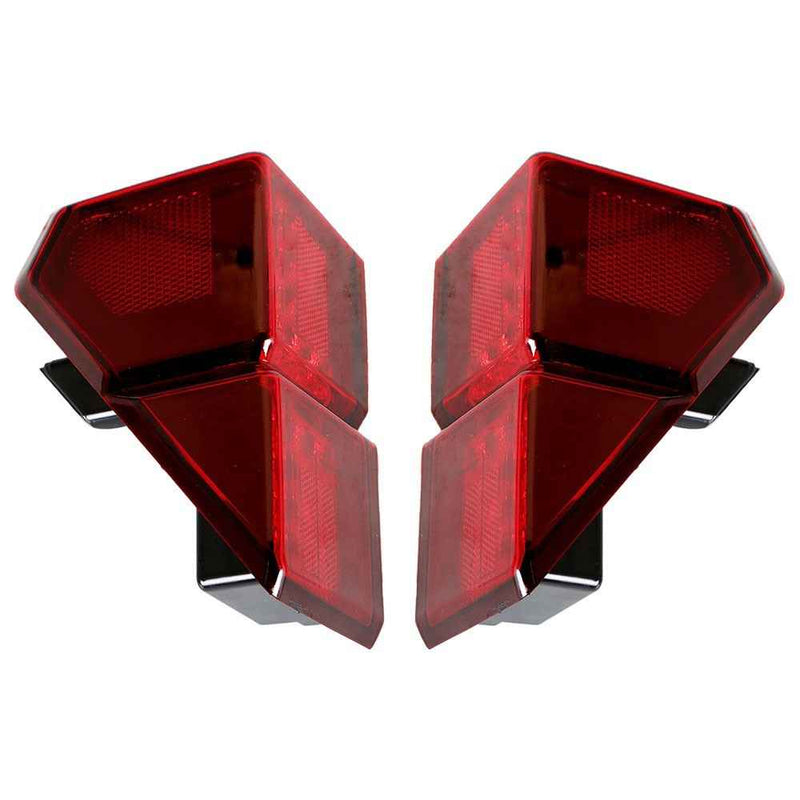 DURAFORCE For 18-21 Polaris Ranger 1000 XP Crew Pair Red Left & Right Tail Lights 2413766
