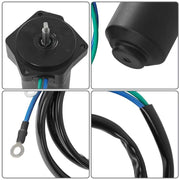 DURAFORCE Engines Tilt Trim Motor For Yamaha 50 60 70 HP 6CJ-43880-12 6CJ-43880-10