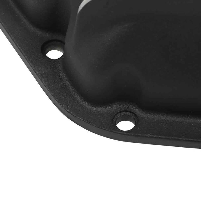 DURAFORCE Rear Black Differential Cover with Gasket for Ford Dodge GMC Dana 80 Aluminum