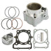 DURAFORCE 78mm Bore Cylinder Head Piston Kit Gasket Set For Kawasaki KLX300 1996-2007
