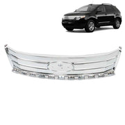 DURAFORCE For Ford Edge SE SLE 2007-2010 Front Upper Bumper Grille Grill Horizontal Billet