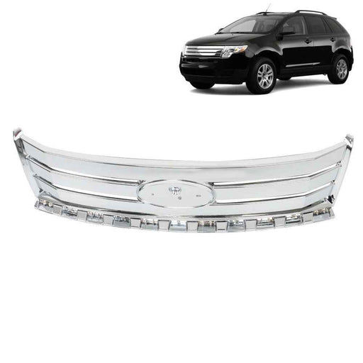 DURAFORCE For Ford Edge SE SLE 2007-2010 Front Upper Bumper Grille Grill Horizontal Billet