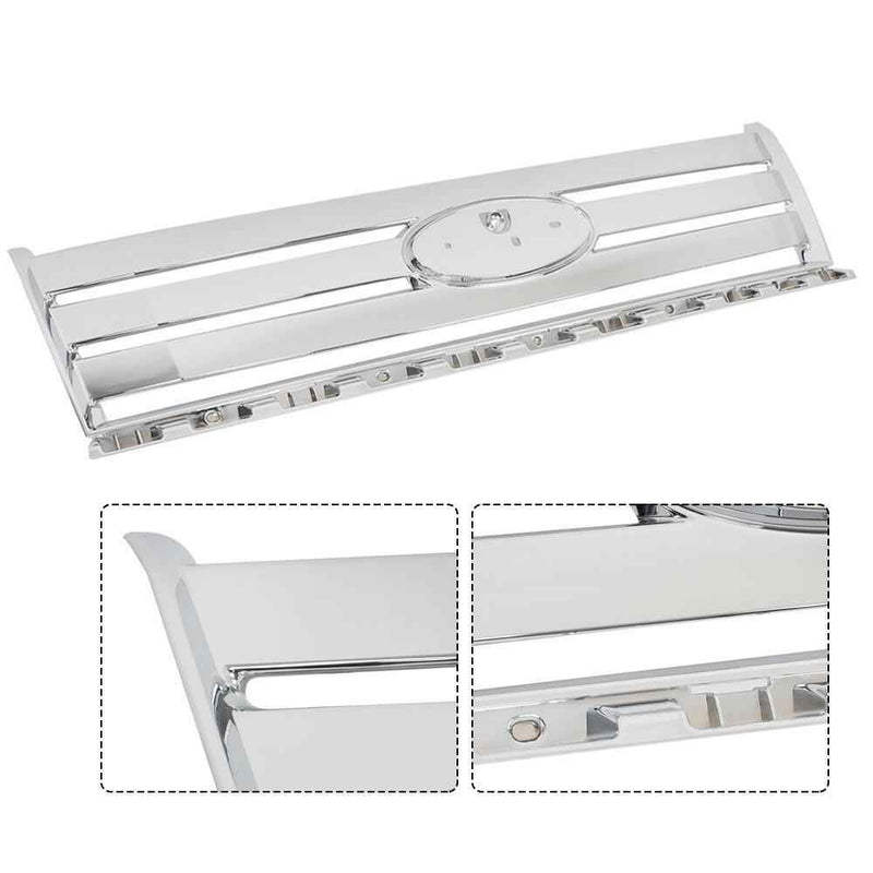 DURAFORCE For Ford Edge SE SLE 2007-2010 Front Upper Bumper Grille Grill Horizontal Billet