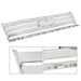 DURAFORCE For Ford Edge SE SLE 2007-2010 Front Upper Bumper Grille Grill Horizontal Billet