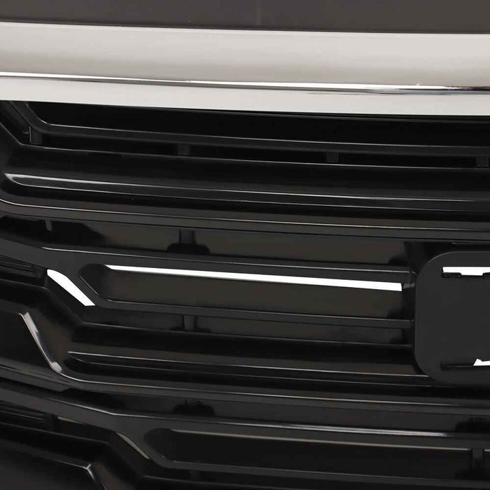 DURAFORCE For 2018-2020 2021 GMC Terrain Front Bumper Upper Grill Grille Plastic Balck