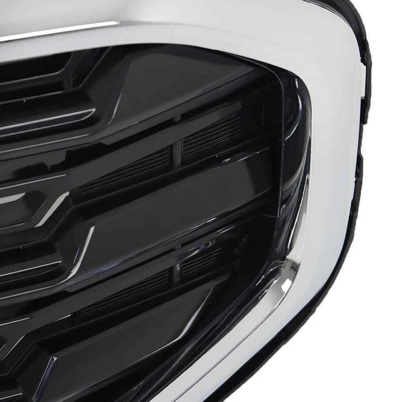 DURAFORCE For 2018-2020 2021 GMC Terrain Front Bumper Upper Grill Grille Plastic Balck