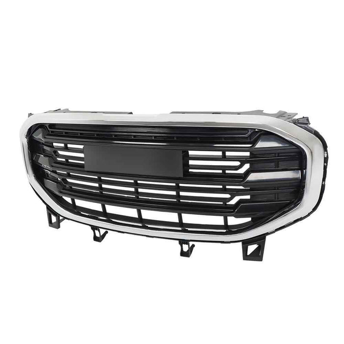 DURAFORCE For 2018-2020 2021 GMC Terrain Front Bumper Upper Grill Grille Plastic Balck