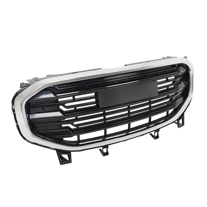 DURAFORCE For 2018-2020 2021 GMC Terrain Front Bumper Upper Grill Grille Plastic Balck