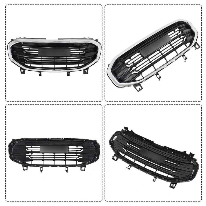 DURAFORCE For 2018-2020 2021 GMC Terrain Front Bumper Upper Grill Grille Plastic Balck