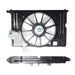 DURAFORCE Radiator Cooling Fan Assembly 621-363 TO3115181 Fit For 2014-2016 Toyota Corolla