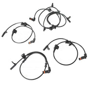 DURAFORCE 4pcs Wheel Speed Sensor 4779244AB For Chrysler 300 2005-10 Dodge Charger 06-2010
