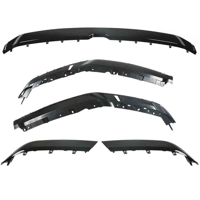 DURAFORCE For Ram 1500 2019 2020 21 2022 Black ABS Plastic Upper Grille Molding 6BT18TZZAJ