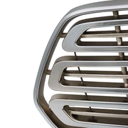DURAFORCE Front Bumper Upper Grille Grill For 15-19 Ford Transit 150 250 350 Matte Chrome