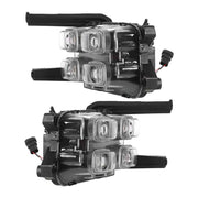 DURAFORCE Fog Lights LED Lamps w/Bezel Kits For 2017-2018 Kia Sportage Right&Left Side