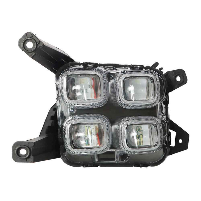 DURAFORCE Fog Lights LED Lamps w/Bezel Kits For 2017-2018 Kia Sportage Right&Left Side
