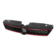 DURAFORCE Front Bumper Upper＆Lower Grille Kit W/Bezels Trim Grill For VW Jetta 2011-2014