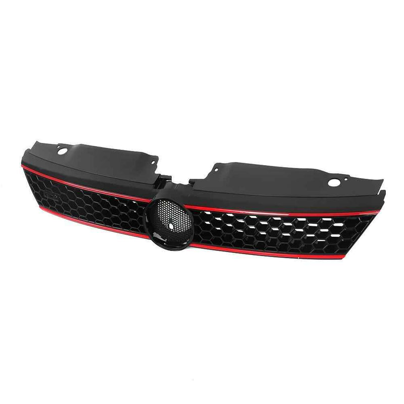 DURAFORCE Front Bumper Upper＆Lower Grille Kit W/Bezels Trim Grill For VW Jetta 2011-2014