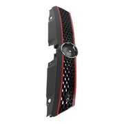 DURAFORCE Front Bumper Upper＆Lower Grille Kit W/Bezels Trim Grill For VW Jetta 2011-2014