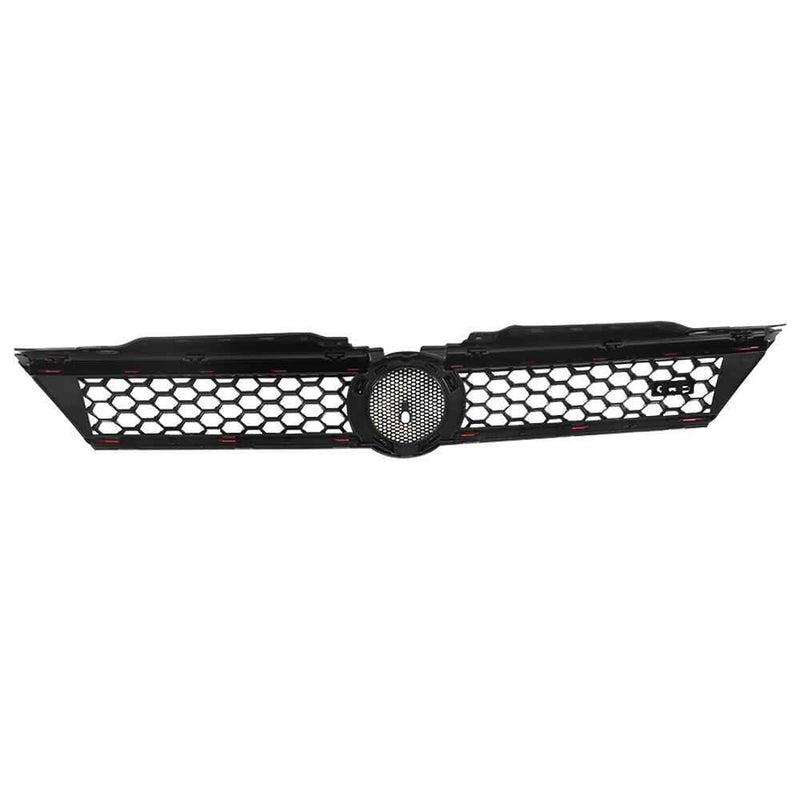 DURAFORCE Front Bumper Upper＆Lower Grille Kit W/Bezels Trim Grill For VW Jetta 2011-2014