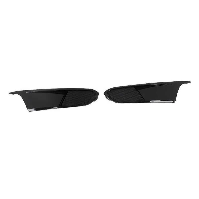 DURAFORCE Front Bumper Upper＆Lower Grille Kit W/Bezels Trim Grill For VW Jetta 2011-2014