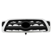 DURAFORCE Front Grille 5310004360 For 2005 2006-2011 Toyota Tacoma Chrome Plastic Grill
