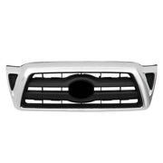 DURAFORCE Front Grille 5310004360 For 2005 2006-2011 Toyota Tacoma Chrome Plastic Grill
