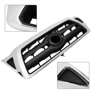 DURAFORCE Front Grille 5310004360 For 2005 2006-2011 Toyota Tacoma Chrome Plastic Grill