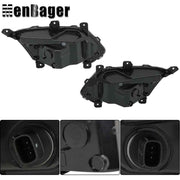 DURAFORCE For 2016-2017 Chevy Equinox Pair of Clear Lens LED w/DRL Fog Light Lamp Assembly