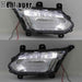 DURAFORCE For 2016-2017 Chevy Equinox Pair of Clear Lens LED w/DRL Fog Light Lamp Assembly
