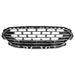 DURAFORCE Fit For 2020 2021 2022 Ford Escape Front Bumper Upper Grille Grill Black Chrome
