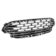 DURAFORCE Fit For 2020 2021 2022 Ford Escape Front Bumper Upper Grille Grill Black Chrome
