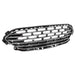 DURAFORCE Fit For 2020 2021 2022 Ford Escape Front Bumper Upper Grille Grill Black Chrome