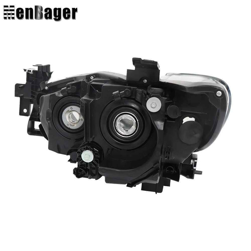 DURAFORCE Headlamp For 2014 2015 2016 2017 Mazda 6 Halogen Headlight Passenger Side Black