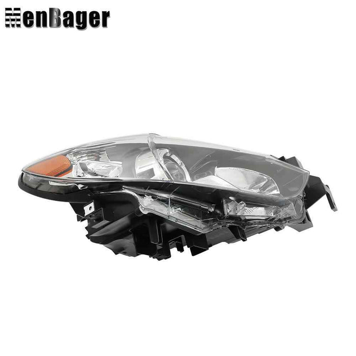 DURAFORCE Headlamp For 2014 2015 2016 2017 Mazda 6 Halogen Headlight Passenger Side Black